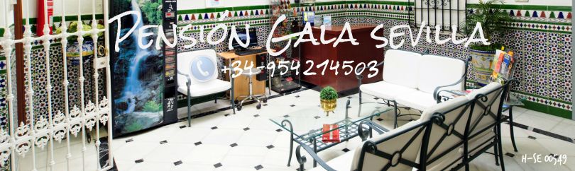 recepción pensión gala sevilla